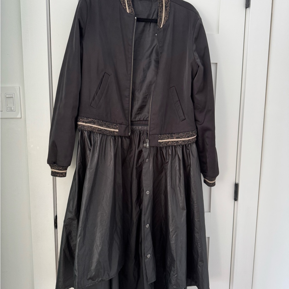 Sisley-Paris Black Bomber Jacket : 2-style